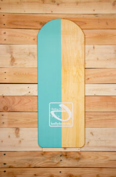 kids turquoise 1/2 split bellyboard