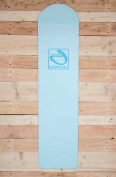 Light blue bellyboard