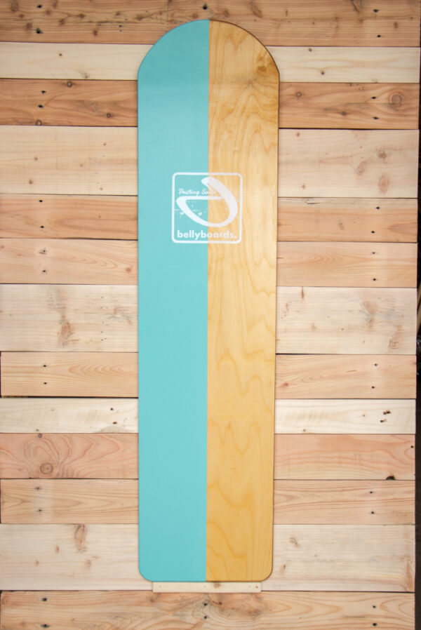 Turquoise bellyboard 1/2 split