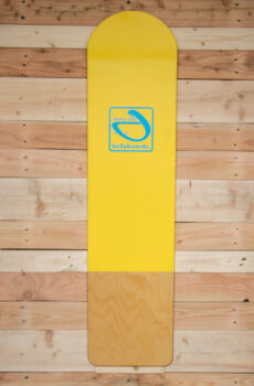 Yellow 3/4 top split bellyboard