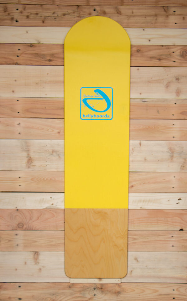 Yellow 3/4 top split bellyboard